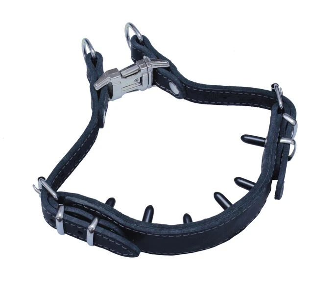 Lederstachelband Verstellbar Lange Spitzen 1 Lederstachelband Verstellbar Lange Spitzen