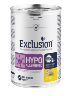 Exclusion Wachtel & Erbse Hypoallergenic 400 G